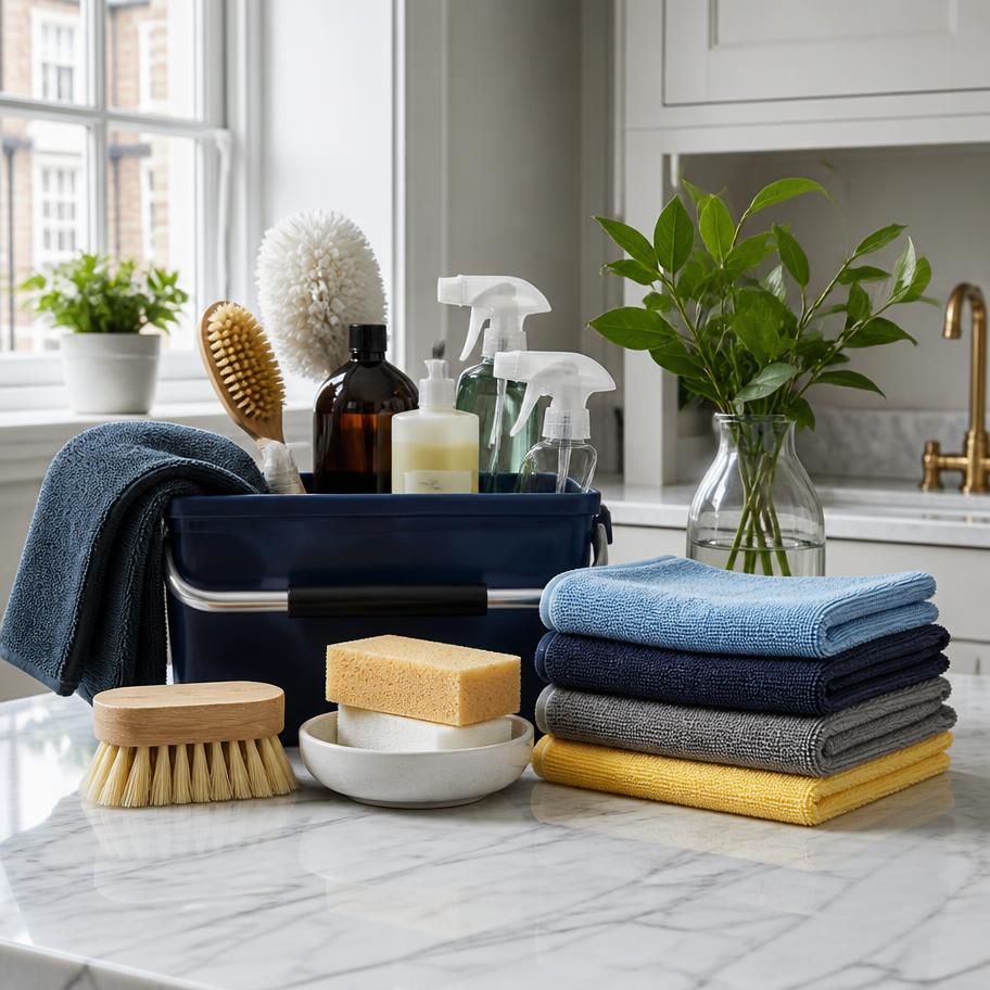 Professional cleaning supplies